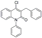 3-Benzyl-4-chloro-1-phenyl-1,2-dihydroquinolin-2-one 结构式