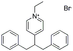 4-(1-BENZYL-2-PHENYLETHYL)-1-ETHYLPYRIDINIUM BROMIDE 结构式