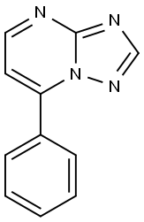 7-PHENYL[1,2,4]TRIAZOLO[1,5-A]PYRIMIDINE 结构式