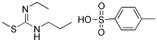 ETHYL[(METHYLTHIO)(PROPYLAMINO)METHYLIDENE]AMMONIUM 4-METHYLBENZENE-1-SULFONATE 结构式