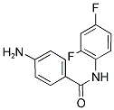 (4-AMINOPHENYL)-N-(2,4-DIFLUOROPHENYL)FORMAMIDE 结构式