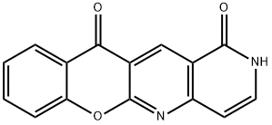 1H-CHROMENO[2,3-B][1,6]NAPHTHYRIDINE-1,11(2H)-DIONE 结构式