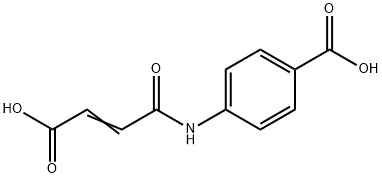 4-(3-CARBOXYPROP-2-ENOYLAMINO)BENZOIC ACID 结构式