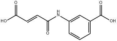 3-(3-CARBOXYPROP-2-ENOYLAMINO)BENZOIC ACID 结构式