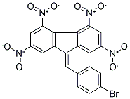 9-(4-BROMOBENZYLIDENE)-2,4,5,7-TETRANITRO-9H-FLUORENE 结构式