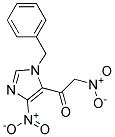 1-(3-Benzyl-5-nitro-3H-imidazol-4-yl)-2-nitro-ethanone 结构式