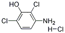 2,6-DICHLORO-3-AMINOPHENOL HCL 结构式