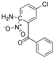 2-氨基-5-氯-2'-硝基二苯甲酮 结构式