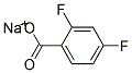 2, 4-Diflluorobenzoic Acid Sodium 结构式