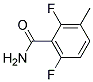 2,6-二氟-3-甲基苯甲酰胺, 97+% 结构式