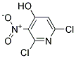 2,6-DICHLORO-3-NITRO-4-HYDROXYPYRIDINE 结构式