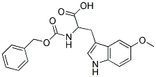 2-{[(benzyloxy)carbonyl]amino}-3-(5-methoxy-1H-indol-3-yl)propanoic acid 结构式