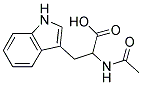 2-(acetylamino)-3-(1H-indol-3-yl)propanoic acid 结构式