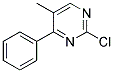 2-chloro-5-methyl-4-phenylpyrimidine 结构式