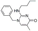 1-BENZYL-2-(N-BUTYLAMINO)-5-METHYL PYRIMIDIN-4-ONE 结构式