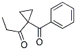 1-(1-BENZOYLCYCLOPROPYL)-1-PROPANONE 结构式