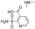 2-Aminosulfonyl-N,N-Dimethyl Aminenicotinate 结构式