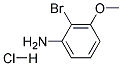 2-Bromo-3-Methoxyaniline HCl 结构式