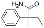 (+/-)-2-METHYL-2-PHENYLBUTYRAMIDE 结构式
