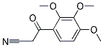 (2,3,4-TRIMETHOXYBENZOYL)ACETONITRILE 结构式