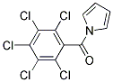 1-(2,3,4,5,6-PENTACHLOROBENZOYL)PYRROLE 结构式