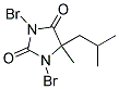 1,3-DIBROMO-5-ISOBUTYL-5-METHYL-2,4-IMIDAZOLIDINEDIONE 结构式