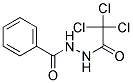 1-BENZOYL-2-(TRICHLOROACETYL)HYDRAZINE 结构式