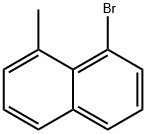 1-溴-8-甲基萘 结构式