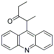 2-(9-ACRIDINYL)-3-PENTANONE 结构式