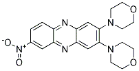 2,3-DIMORPHOLINO-7-NITROPHENAZINE 结构式