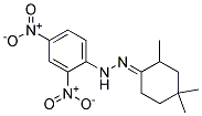 2,4,4-TRIMETHYLCYCLOHEXANONE2,4-DINITROPHENYLHYDRAZONE 结构式