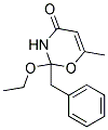 2-BENZYL-2-ETHOXY-6-METHYL-2,3-DIHYDRO-1,3-OXAZIN-4-ONE 结构式