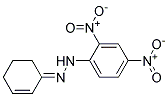 2-CYCLOHEXEN-1-ONE2,4-DINITROPHENYLHYDRAZONE 结构式