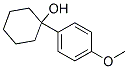 2-Hydroxy-2-(4-methoxyphenyl)cyclohexane 结构式