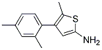 2-AMINO-4-(2,4-DIMETHYL-PHENYL)-5-METHYL-THIOPHENE 结构式