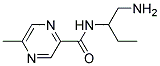 2-[(5-METHYLPYRAZINE-2-CARBONYL)AMINO]BUTYLAMINE 结构式