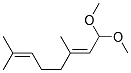 2,6-DIMETHYL-2,6-OCTADIEN-8-ALL DIMETHYLACETAL 结构式