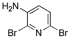 2,6-Dibromo-3-aminopyridine 结构式