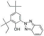 2,2'-HYDROXY-3',5'-DI-T-AMYLPHENYL-BENZOTRIAZOLE, 结构式