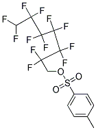 2,2,3,3,4,4,5,5,6,6,7,7-DODECAFLUOROHEPTYL 4-METHYLBENZENE-1-SULFONATE 结构式