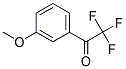 2,2,2-TRIFLUORO-1-(3-METHOXYPHENYL)-ETHANE-1-ONE 结构式