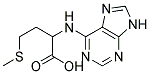 2-(9H-Purin-6-ylamino)-4-(methylthio)butanoic acid 结构式
