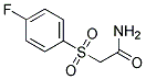 2-(4-FLUOROBENZENESULPHONYL)ACETAMID 结构式