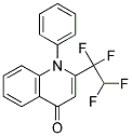 2-(1,1,2,2-TETRAFLUOROETHYL)-1-PHENYLQUINOLIN-4(1H)-ONE 结构式