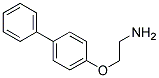 2-([1,1'-BIPHENYL]-4-YLOXY)ETHYLAMINE 结构式