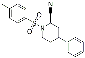 1-P-METHYLBENZENE SULFONYL-4-PHENYCYANOPIPERIDINE 结构式