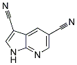 1H-PYRROLO[2,3-B]PYRIDINE-3,5-DICARBONITRILE 结构式