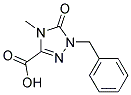 1-BENZYL-4-METHYL-5-OXO-1,5-DIHYDRO-4H-1,2,4-TRIAZOL-3-CARBOXYLIC ACID 结构式