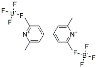 1,1',2,2',6,6'-HEXAMETHYL-4,4'-BIPYRIDINIUM BIS[TETRAFLUOROBORATE] 结构式