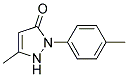 1-(4-TOLYL) 3 METHYL 5 PYRAZOLONE 结构式